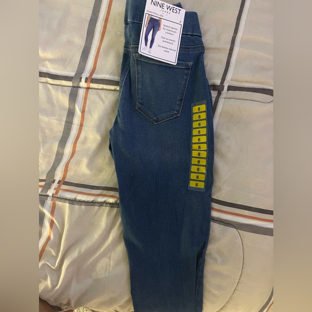 Nine West jeans elastic waistband